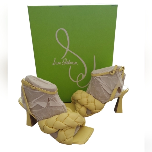 Sam Edelman Courtney Butter Leather Sandal NIB Sz 7.5 - Picture 1 of 7